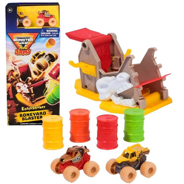 Monster Truck Monster Jam 1.87 SPI6069771 Mini Jams Earth Shaker Boneyward Blaster