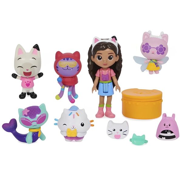 Set de Figuras Gabby's Dollhouse Deluxe - 11 Piezas