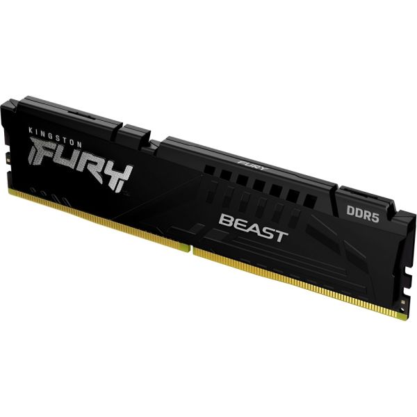 Memoria RAM DDR5 Kingston 5600 MHz 32 GB Fury Beast KF556C36BBE-32 - Negro