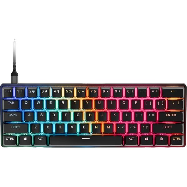 Teclado Gamer Mecánico SteelSeries 60% RGB Apex Pro Mini Gen 3 - Black (Inglés)