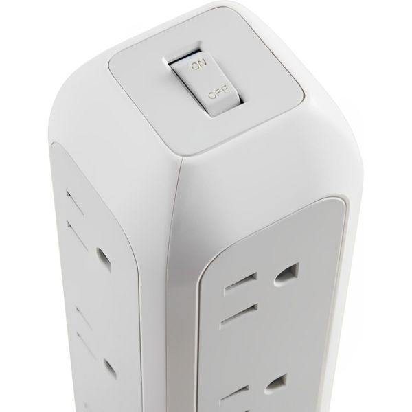 Torre de Enchufe Verbatim 11 Tomas 1875 W - White (3225)