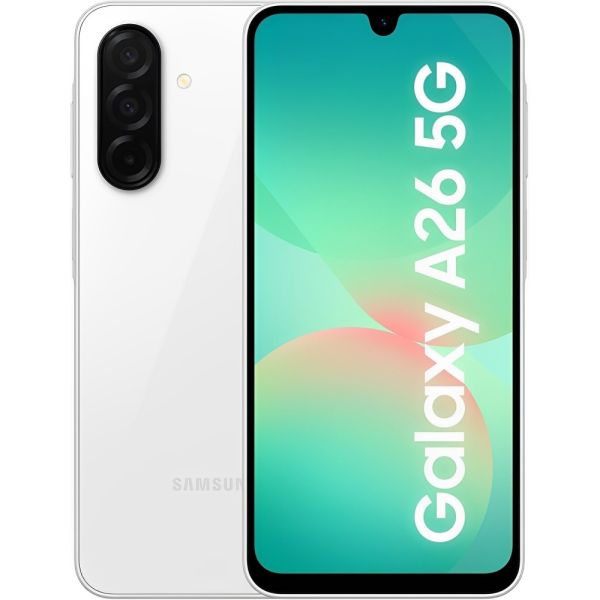 Samsung Galaxy A26 SM-A266M/DS 5G Dual 128 GB - White