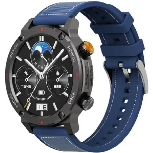 Reloj Smartwatch Imilab Imiki Explorer Scout C1 Masculino - Black/Blue