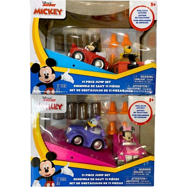 Set de 2 Autitos  a Fricción Disney Junior   de Mickey y Amigos