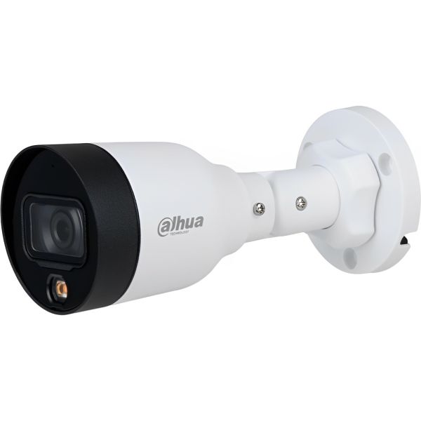 Cámara de Vigilancia IP Dahua Bullet DH-IPC-HFW1239S1-A-LED-S6 Full Color 2MP - White
