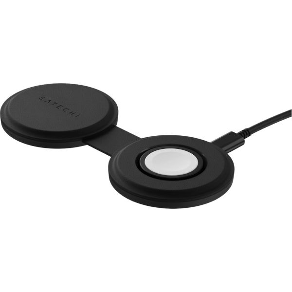 Cargador Satechi OntheGo ST-QTG21K Inalámbrico 2 en 1 - Black