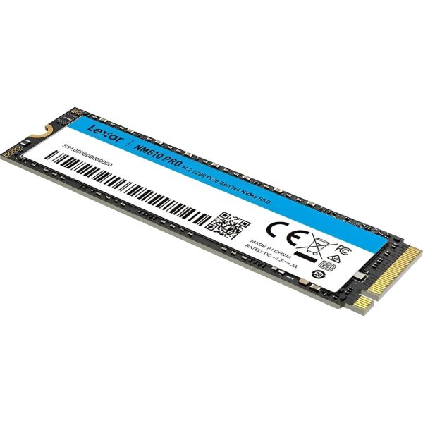 SSD M.2 NVMe Lexar NM610 PRO 3300-2600 MB/s 1 TB (LNM610P001T-RNNNG)
