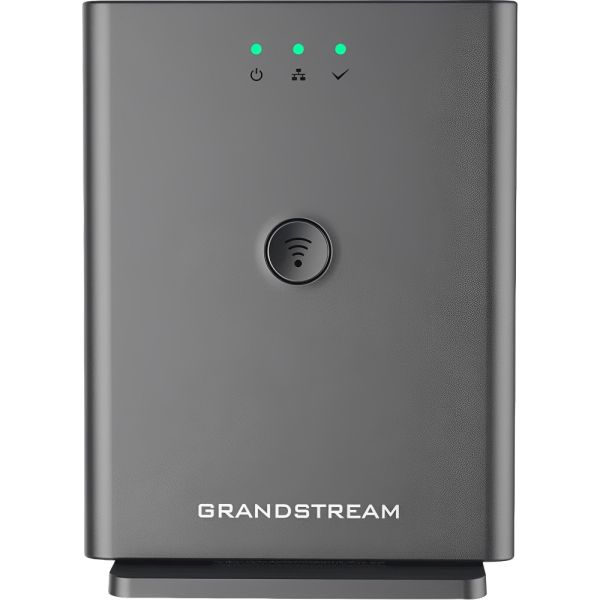 Estación Base IP VolP Inalámbrica Grandstream DP-752 para Teléfono - Negro