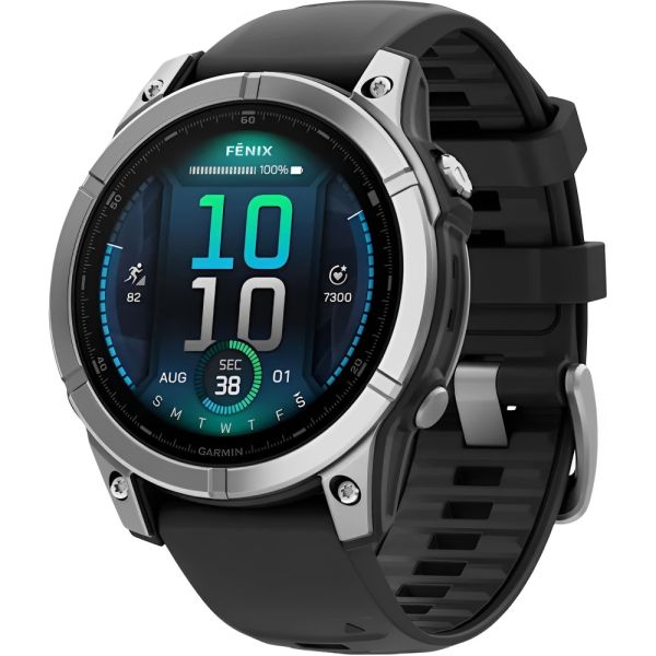 Reloj Smartwatch Garmin Fēnix E 47 mm Stainless Steel