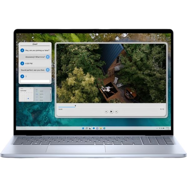 Notebook Dell Inspiron 16 I5645-A722 16" AMD Ryzen 7-8840U 16 GB DDR5 1 TB SSD Touch - Ice Blue