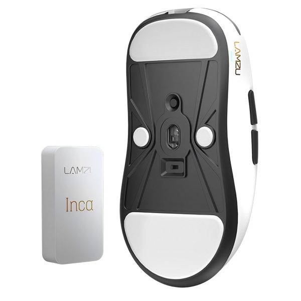 Mouse Gamer Lamzu Inca Inalámbrico + Dongle 8K - White