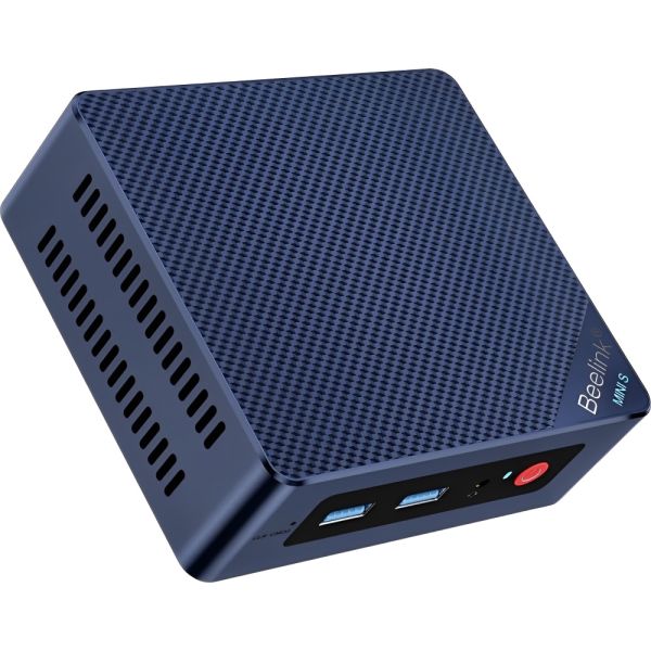 Mini PC Beelink Mini S12 Pro Intel N100 8 GB DDR4 256 GB SSD - Blue