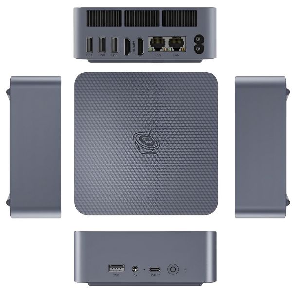 Mini PC Beelink EQi12 Intel Core i3 1220P 16 GB LPDDR5 500 GB SSD - Milky Grey