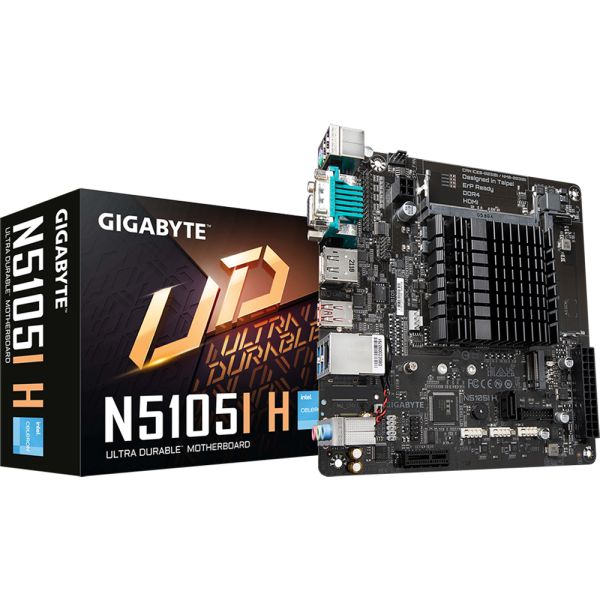 Placa Madre Gigabyte N5105I H Intel Celeron DDR4 Micro ATX