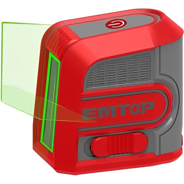 Autonivelador Láser Emtop ESLE2M03 Luz Verde - 30 metros