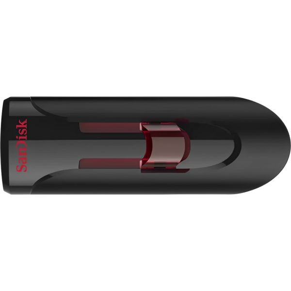 Pendrive SanDisk Z600 Ultra Cruzer Glide 256 GB - Negro/Rojo (SDCZ600-256G-G35)