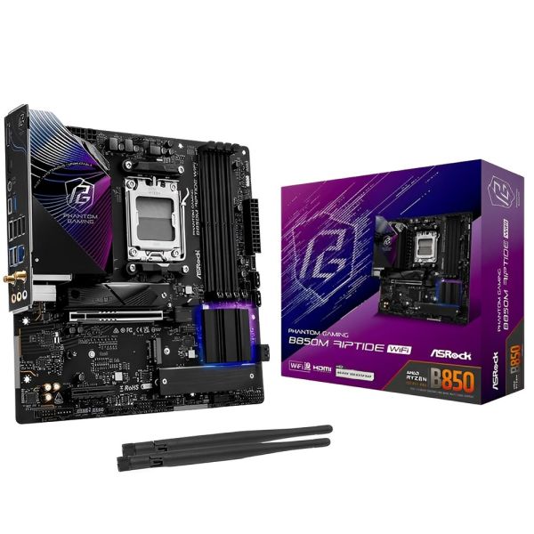 Placa Madre Asrock B850M Riptide Wifi AM5 DDR5
