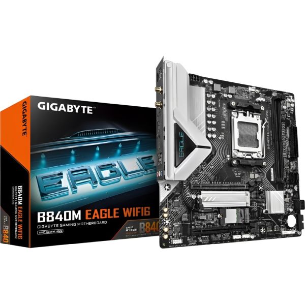 Placa Madre Gigabyte B840M Eagle Wifi AM5 DDR5