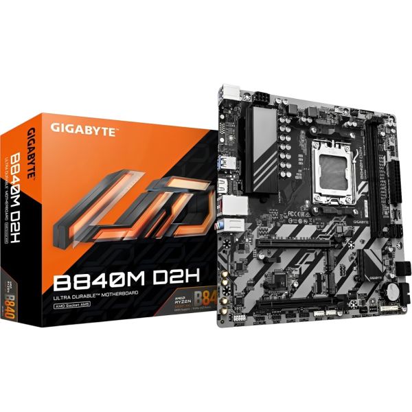 Placa Madre Gigabyte B840M D2H AM5 DDR5