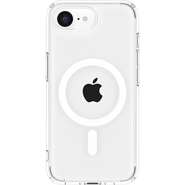 Estuche Protector Spigen Crystal Hybrid MagFit ACS09128 para iPhone 16E - Clear White