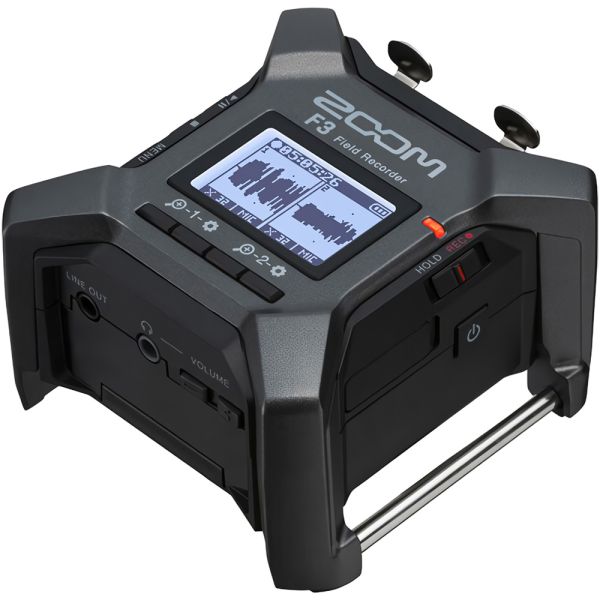 Grabador de Audio Zoom F3 Field Recorder - Negro