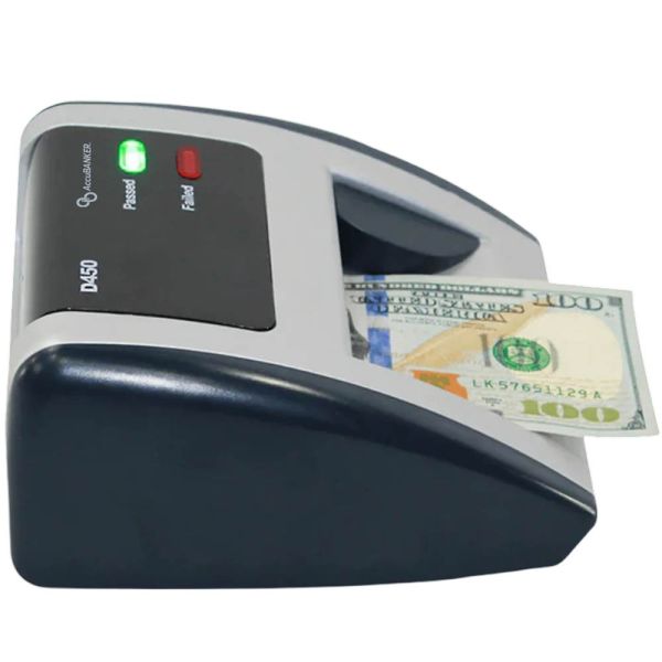 Detector de Billetes Falsos AccuBanker D450 - Azul/Gris