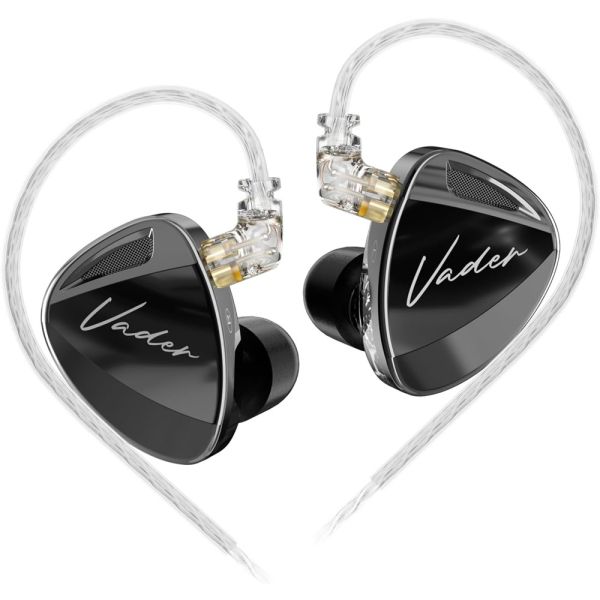 Auricular Retorno KZ Vader Pro High-Resolution Version 3.5 mm - Black