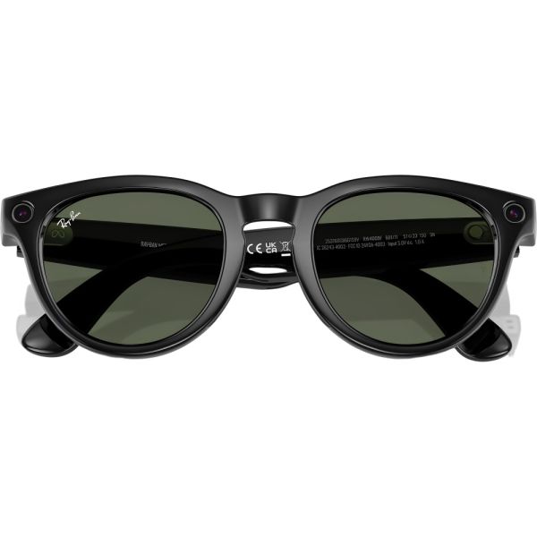 Anteojos de Sol Ray-Ban Meta Low Bridge Headliner RW4009F - Shiny Black