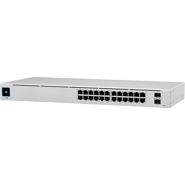 Conmutador Administrado Ubiquiti Networks UniFi de 24 puertos Gigabit PoE+ con SFP