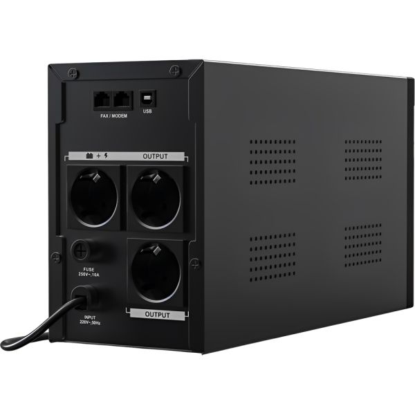Nobreak UPS Marsriva MR-UF1500 1500VA 900 W 220v - Negro