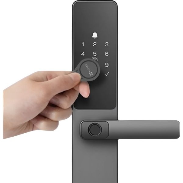 Cerradura Digital Ezviz CS-DL05-R200-WBCP-GR(M) - Gris Metalizado