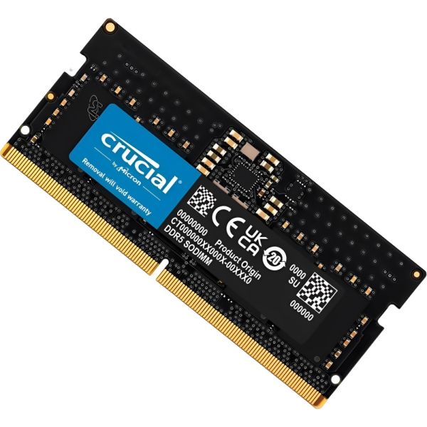 Memoria RAM para Notebook DDR5 Crucial 4800 MHz 8 GB - CT8G48C40S5