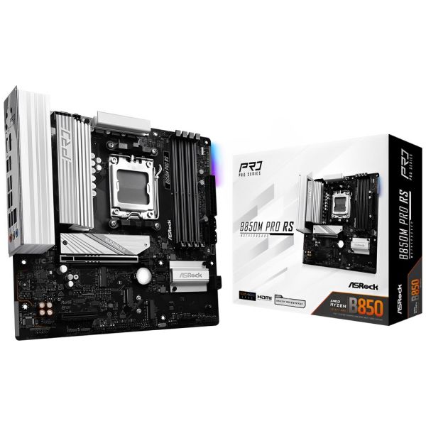 Placa Madre ASRock B850M Pro RS AM5 Wi-Fi DDR5