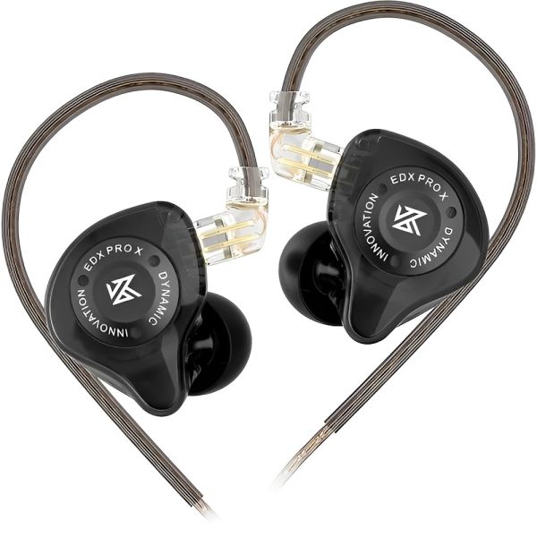 Auricular Retorno KZ EDX Pro X 3.5 mm - Black