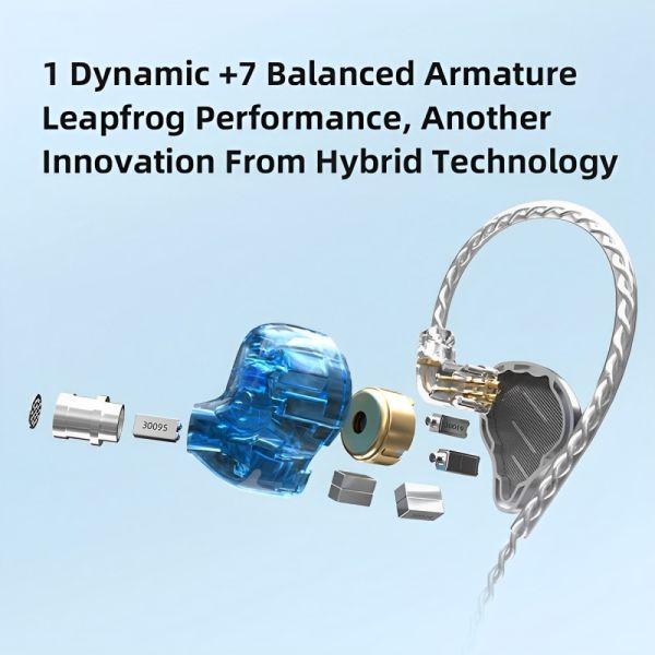 Auricular Retorno KZ ZAX 3.5 mm - Silver