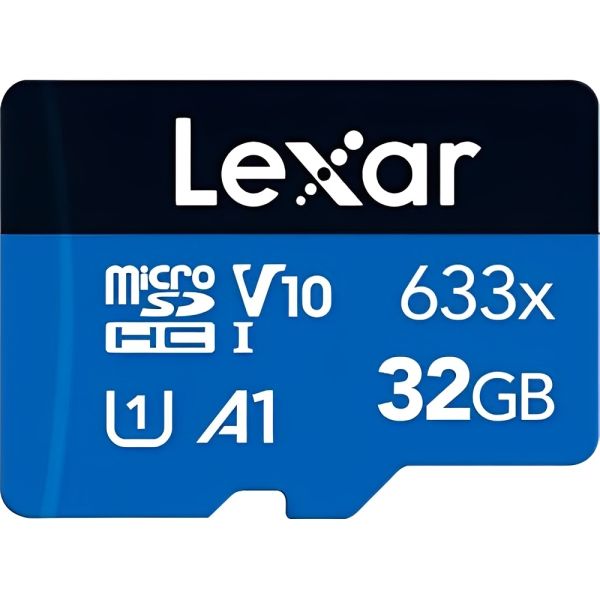 Memoria MicroSD Lexar High-Performance 100-45 MB/s C10 32 GB (LMS0633032G-BNNNG)
