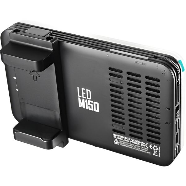 Luz LED de Vídeo Godox LEDM150 3000 mAh + Soporte para Celular - Negro