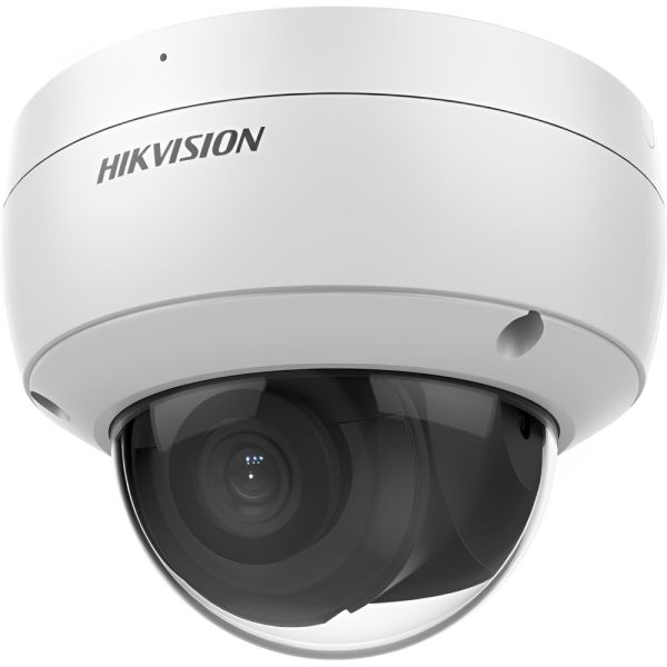Cámara de Vigilancia IP Hikvision AcuSense Domo DS-2CD2163G2-IU 6Mp QHD+ 355° - Blanco