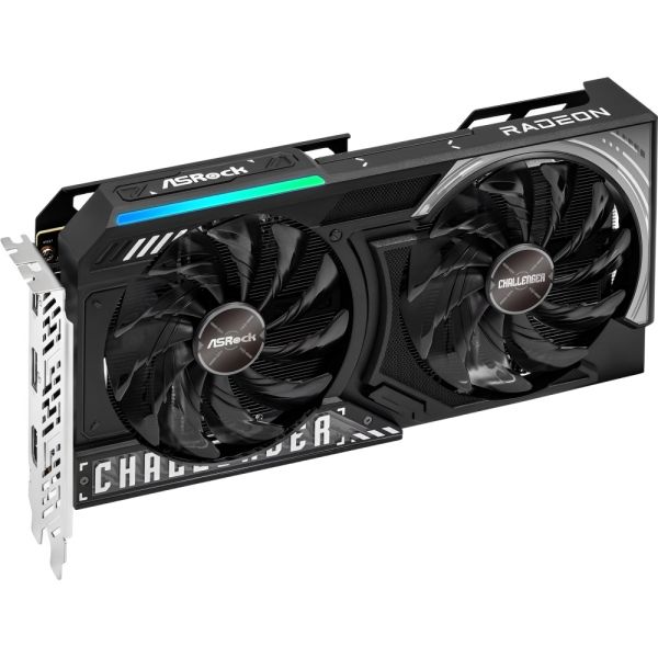 Placa de Video ASRock Radeon RX 9060 XT Challenger OC Edition 8 GB GDDR6