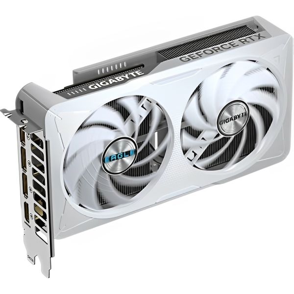 Placa de Video Gigabyte GeForce RTX 5060 Eagle ICE OC Edition 8 GB GDDR7 - Blanco (GV-N5060EAGLEOC ICE-8GD)