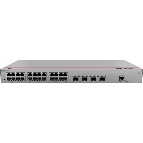 Conmutador Huawei S220-24T4X-24P 24 Puertos - Gris Claro