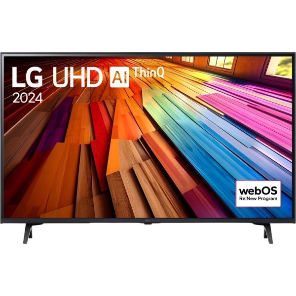 Televisor Smart LED LG 75UT8000 75" (2024) 4K Ultra HD AI ThinQ webOS 24 Wifi - Negro