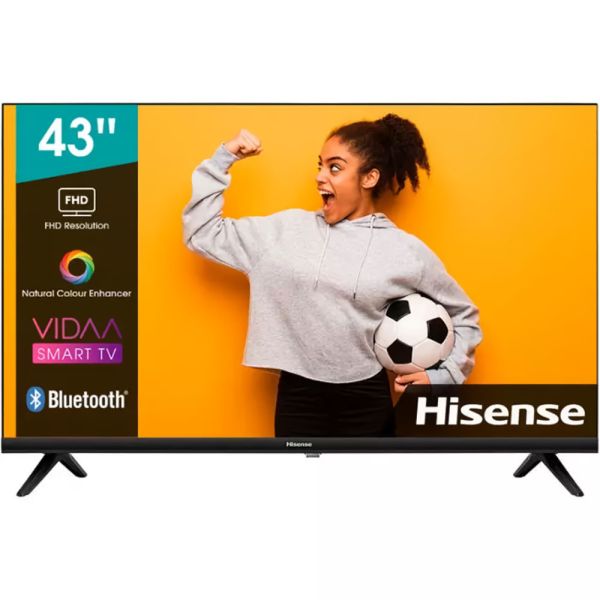 Televisor Smart LED Hisense 43A4H 43" Full HD Wifi - Negro