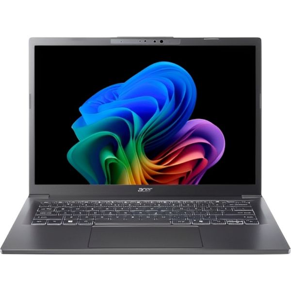 Notebook Acer Aspire 14 AI A14-52M-72FH 14" Intel Core Ultra 7 256V 16 GB LPDDR5x 1 TB SSD - Steel Gray