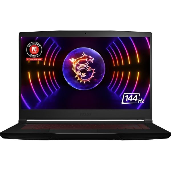 Notebook Gamer MSI Thin GF63 12VE-437 15.6" Intel Core i5 12450H RTX 4050 6 GB - Black