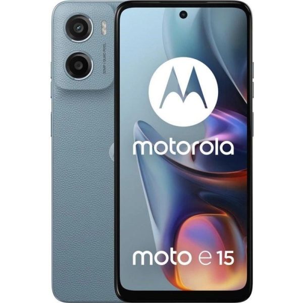 Motorola Moto E15 XT2523-6 Dual 64 GB - Misty Blue
