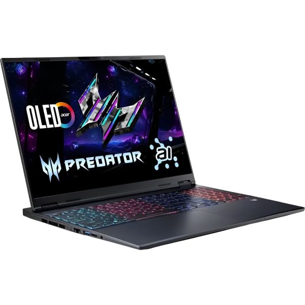 Notebook Gamer Acer Predator Helios Neo 16S AI PHN16S-71-98RF OLED 16" Intel Core Ultra 9 275HX RTX 5070 Ti 12 GB - Obsidian Black
